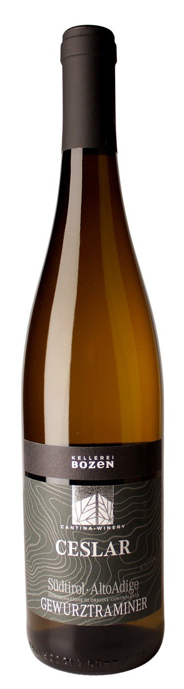 Kellerei Bozen, Gewürztraminer Südtirol Ceslar, Weißwein, 0,75 l