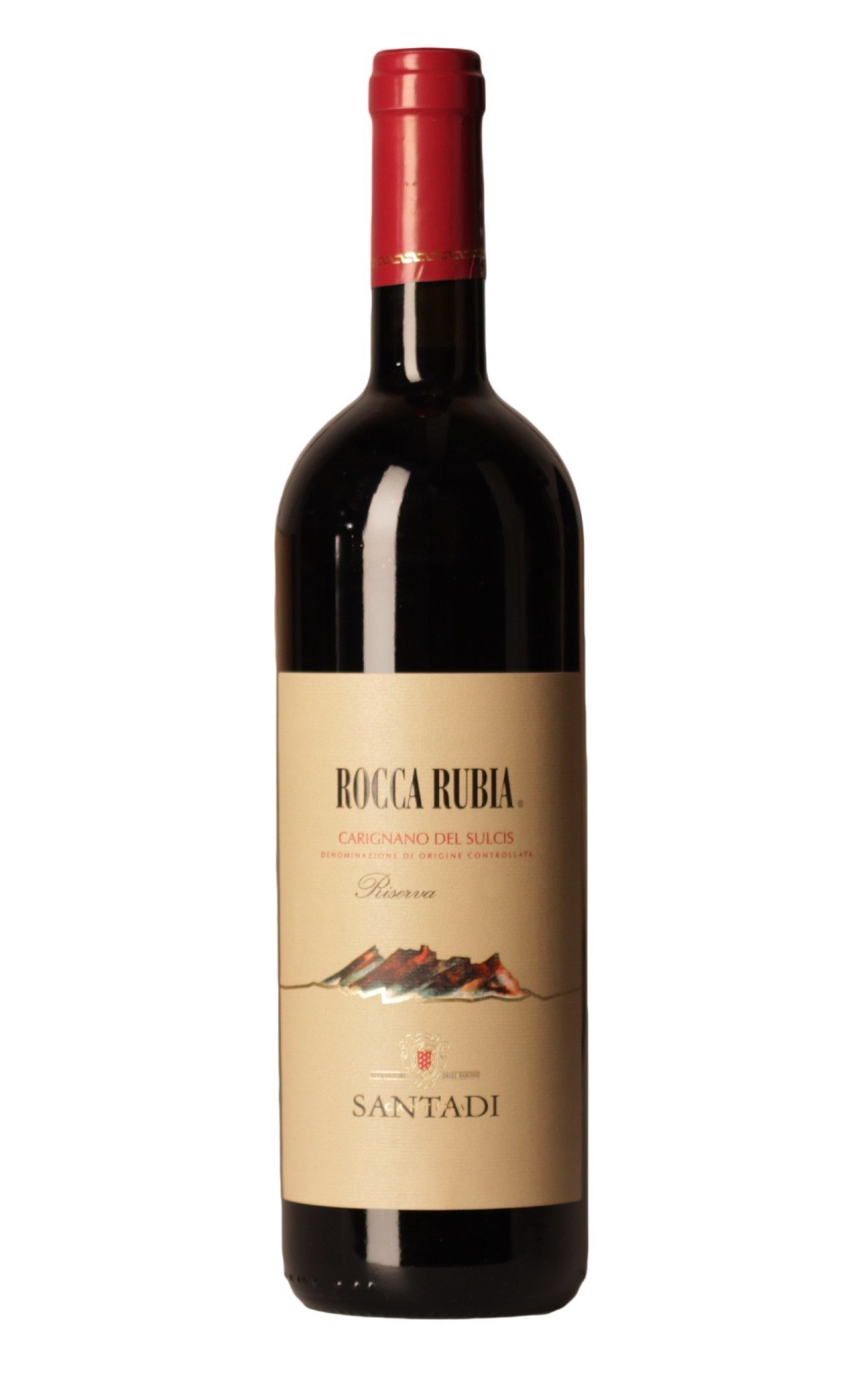 Santadi, Rocca Rubia Riserva, Rotwein, 0,75 l