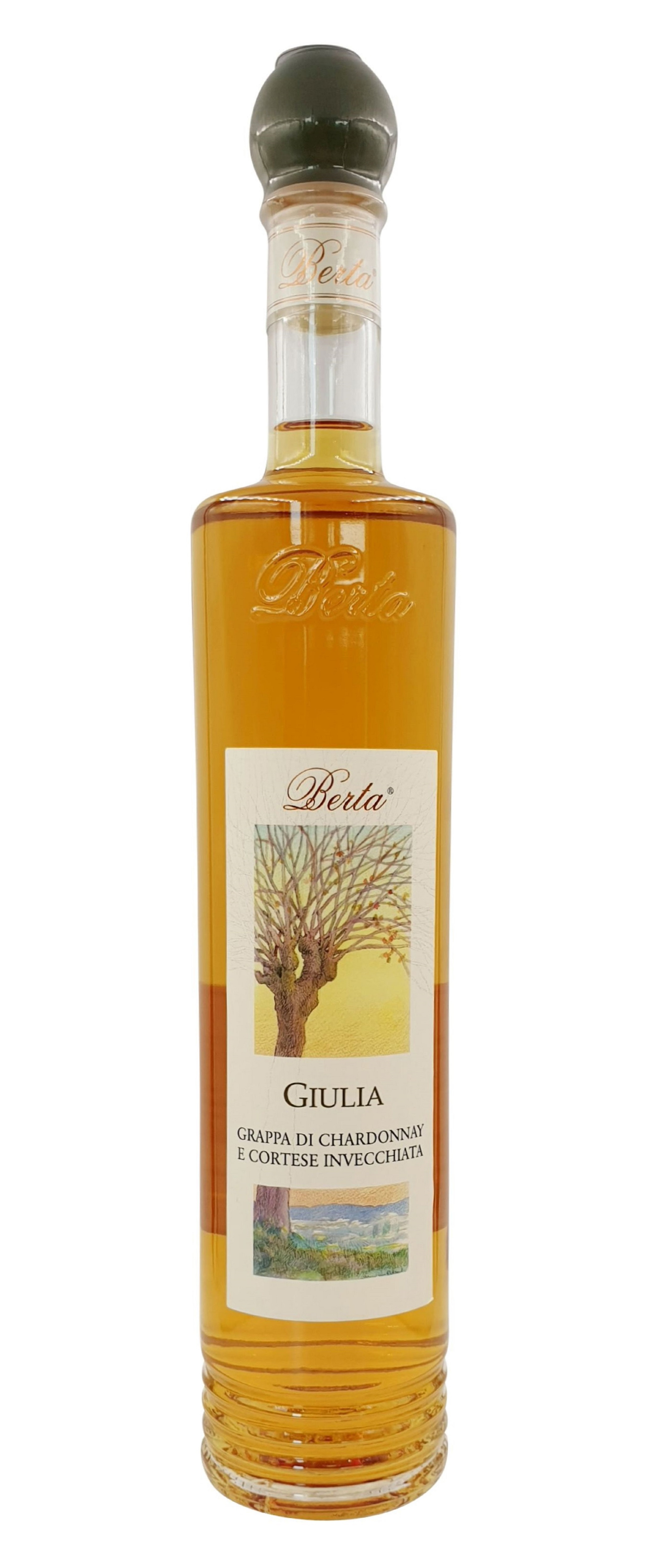 Berta, Grappa Giulia di Chardonnay e Cortese Invecchiata, Grappa, 0,7 l
