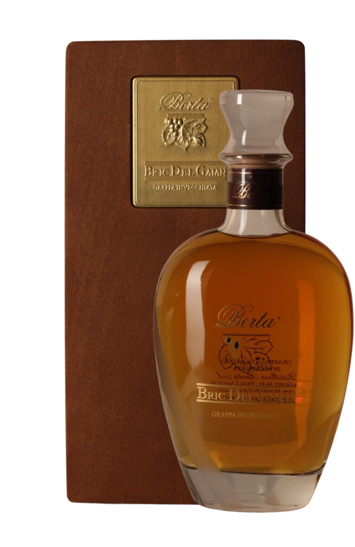 Berta, Grappa Bric del Gaian, Grappa, 0,7 l
