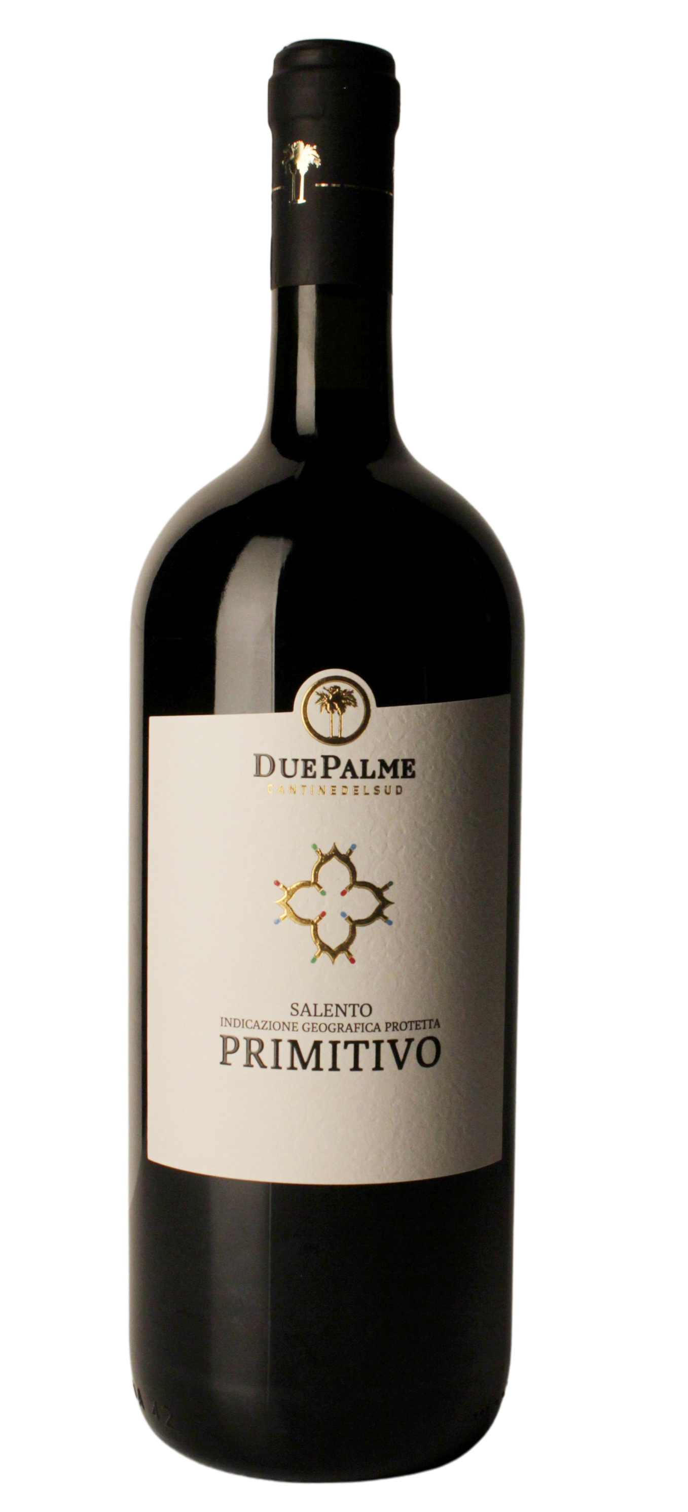 Due Palme , Primitivo Salento Magnum 1,5 l, Rotwein, 1,5 l