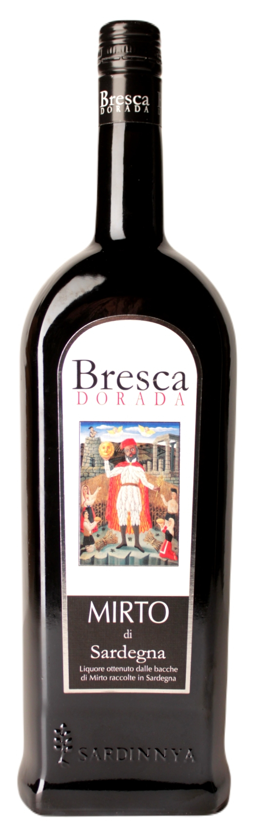 Bresca Dorada, Mirto Rosso di Sardegna 1 l, Liköre, 1 l