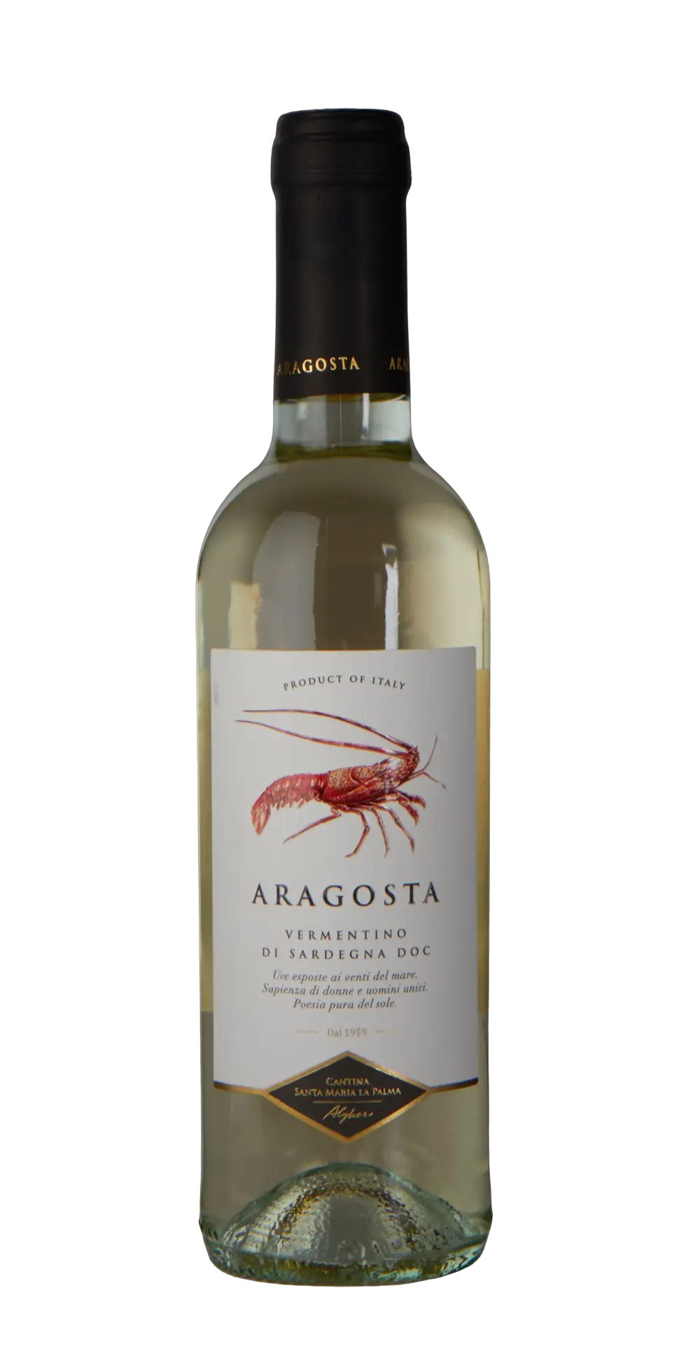 Aragosta Vermentino di Sardegna 0,375 L.