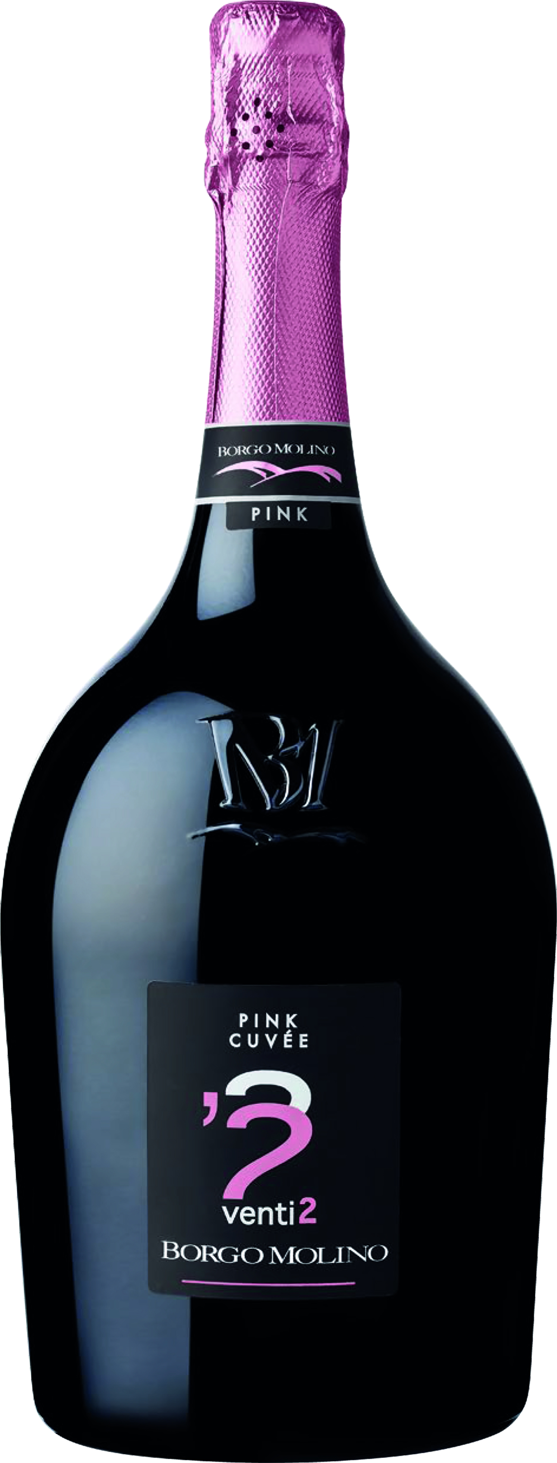 Borgo Molino, Spumante Pink Cuvée Venti2 Extra Dry Magnum, Spumante, 1,5 l
