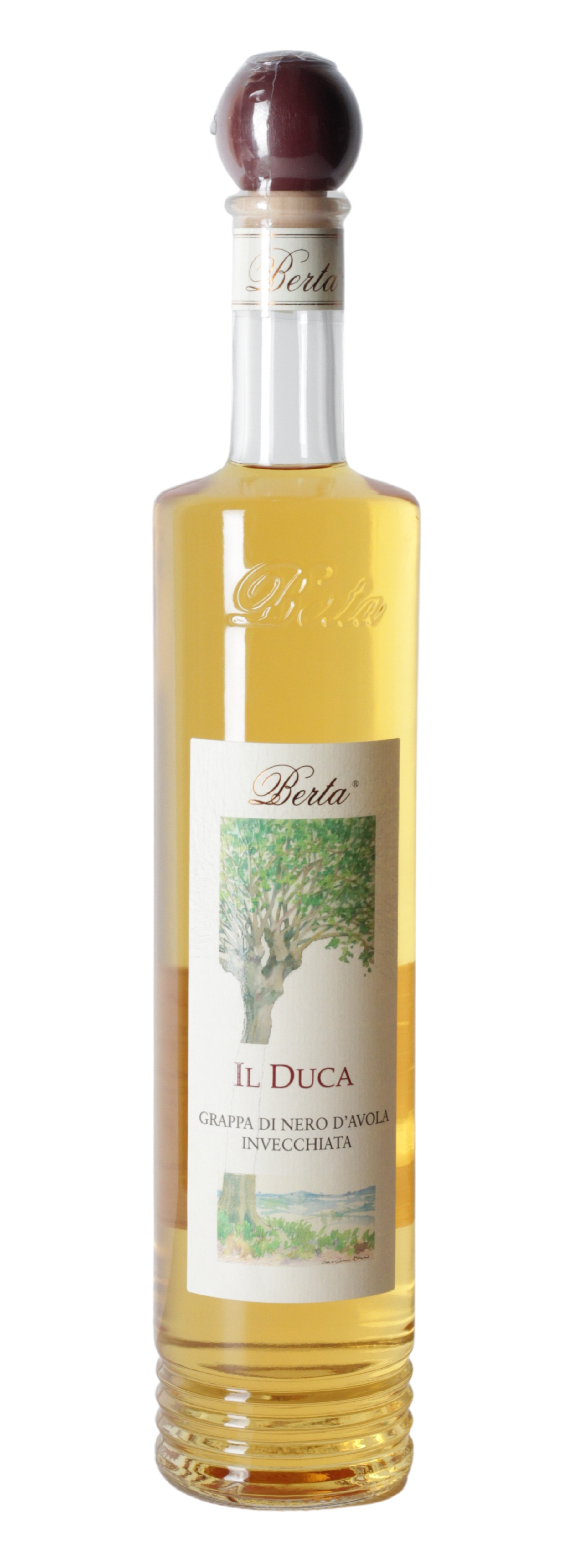 Berta, Grappa di Nero d'Avola Invecchiata il Duca, Grappa, 0,7 l