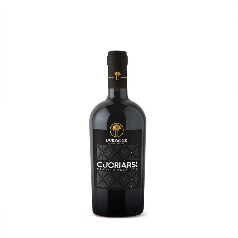 Due Palme , Cuoriarsi Passito Aleatico, Dessertwein, 0,5 l