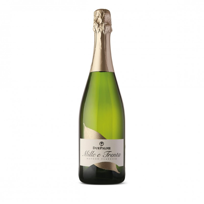 Due Palme , Mille e Trenta Spumante Metodo Classico Millesimato, Spumante, 0,75 l